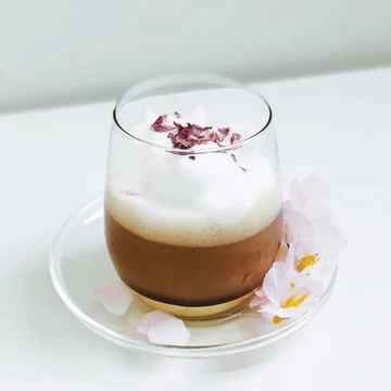 cherry blossom coffee