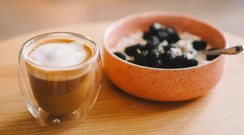 healthy coffee breakfast